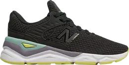 New Balance: Чёрные кроссовки 