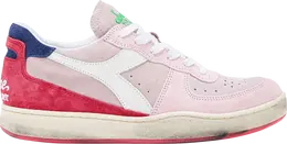 Diadora: Розовые кроссовки  Mi Basket