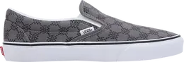 Vans: Серые кроссовки  Classic Slip On