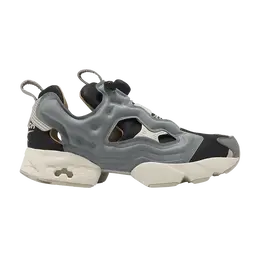 Reebok: Серые кроссовки  InstaPump Fury