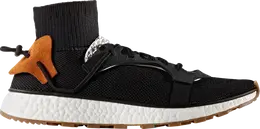 Adidas: Чёрные кроссовки  X