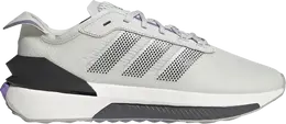 Adidas: Серебристые кроссовки 