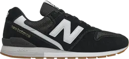 New Balance: Чёрные кроссовки  996