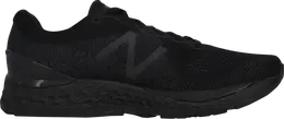 New Balance: Чёрные кроссовки 