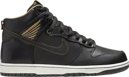 Nike: Чёрные кроссовки  Dunk High