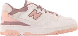 New Balance: Бежевые кроссовки  550