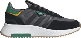 Adidas: Серые кроссовки 