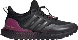 Adidas: Чёрные кроссовки  UltraBoost