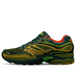 Saucony: Зелёные кроссовки 