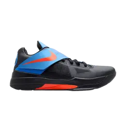 Nike: Чёрные кроссовки  Zoom KD 4