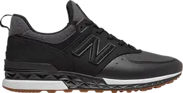 New Balance: Чёрные кроссовки  574