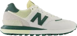 New Balance: Белые кроссовки  574