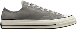 Converse: Серые кроссовки  Chuck 70
