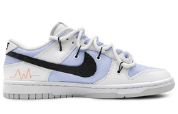 Nike: Фиолетовые кроссовки  Dunk