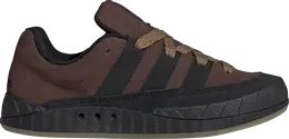 Adidas: Коричневые кроссовки 