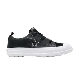 Converse: Чёрные кроссовки  One Star Ox