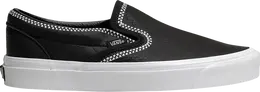 Vans: Белые кроссовки  Classic Slip On