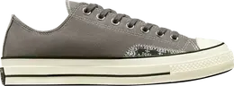 Converse: Серые кроссовки  Chuck 70