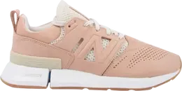 New Balance: Бежевые кроссовки 