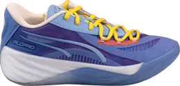 PUMA: Синие кроссовки 