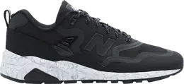 New Balance: Тёмные кроссовки 