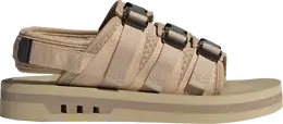 Adidas: Коричневые кроссовки 