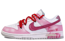 Nike: Розовые кроссовки  Dunk