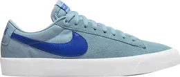 Nike: Голубые кроссовки  Zoom Blazer