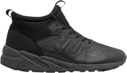 New Balance: Чёрные кроссовки 