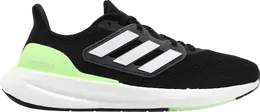 Adidas: Чёрные кроссовки  PureBoost