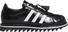 Adidas: Чёрные кроссовки  Superstar