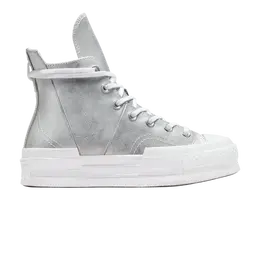 Converse: Серебристые кроссовки  Chuck 70