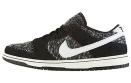 Nike: Чёрные кроссовки  Dunk Low
