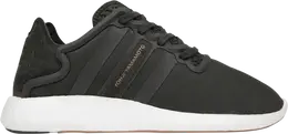 Adidas: Чёрные кроссовки 