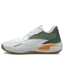 PUMA: Белые кроссовки  Court Rider