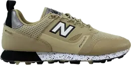New Balance: Бежевые кроссовки 