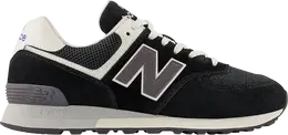 New Balance: Чёрные кроссовки  574