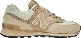 New Balance: Бежевые кроссовки  574