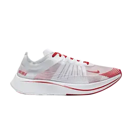 Nike: Белые кроссовки  Zoom Fly SP