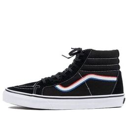 Vans: Чёрные кроссовки  SK8-Hi Reissue