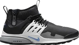 Nike: Голубые кроссовки  Air Presto Mid Utility