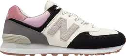 New Balance: Чёрные кроссовки  574