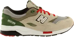 New Balance: Бежевые кроссовки 