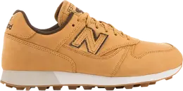 New Balance: Бежевые кроссовки 