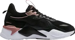 PUMA: Чёрные кроссовки  RS-X