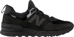 New Balance: Чёрные кроссовки  574