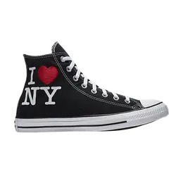 Converse: Чёрные кроссовки  Chuck Taylor All Star Hi