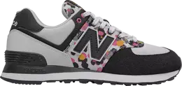 New Balance: Белые кроссовки  574
