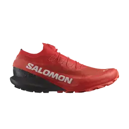 Salomon: Красные кроссовки 