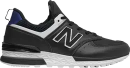 New Balance: Чёрные кроссовки  574